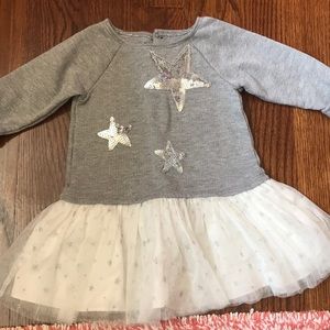 Pippa and Julie gray tulle dress